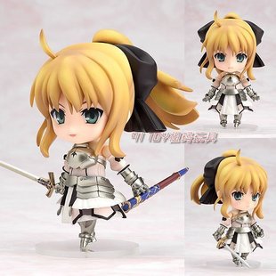 Fate/UC Saber Lily 白Saber Q版粘土 