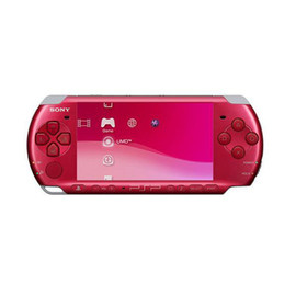 PSP3000(紅色)+原廠Sony 4G記憶卡 套裝 