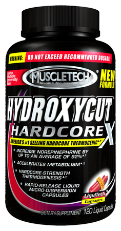 Hydroxycut Hardcore X 120 Caps NEW*燃烧脂肪* 