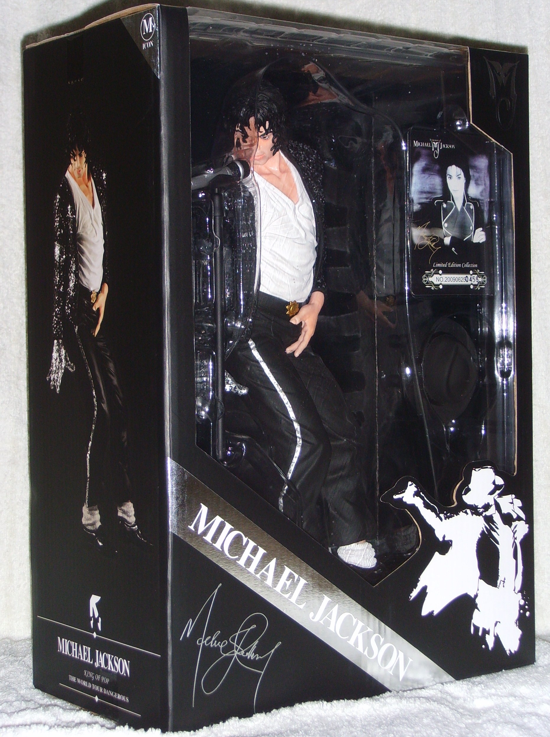 米高積遜12吋手辦模型Michael Jackson Thriller Figure Doll 