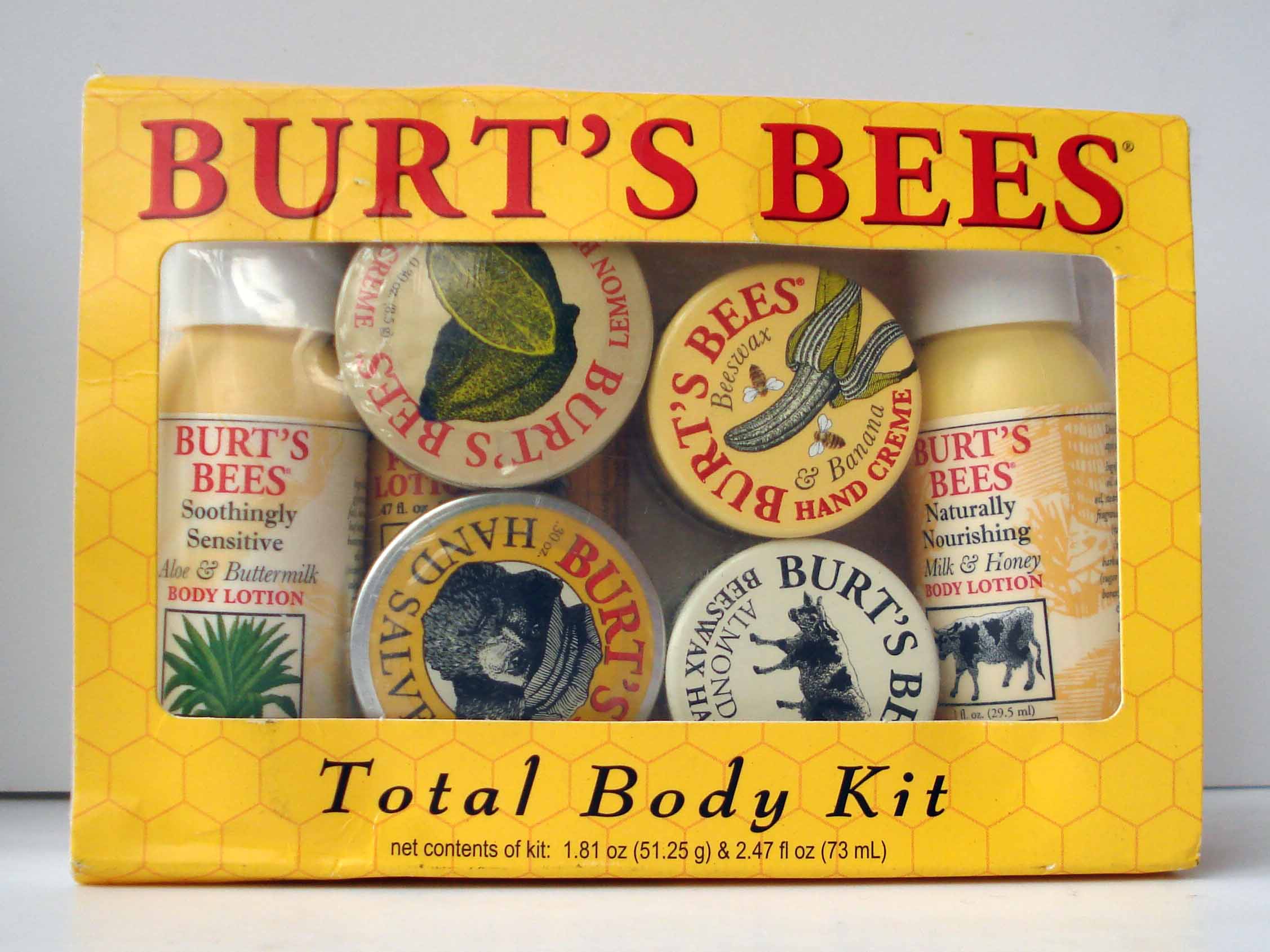 Burt's Bee Total Boby Kit (Best of Mother's gift) 