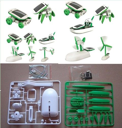 太陽能六合一玩具套裝 
