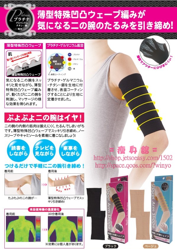 日本熱賣~瘦身之魔力~多功能手臂專用瘦身薄型手臂套 