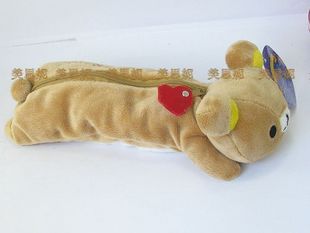 日本鬆弛熊毛毛筆袋 