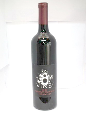 美國進口著名8 VINES (8號) – 2009 CABERNET SAUVIGNON 赤霞珠 