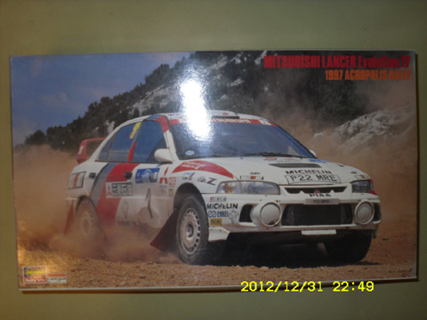 Hasegawa 1: 24 Mitsubishi Lancia Evolution IV 1997 