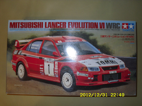 Tamiya 1:24 Mitsubishi Lancia Evolution VI WRC 