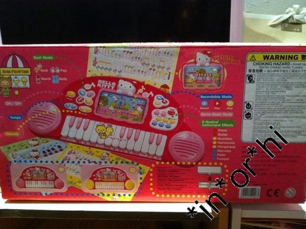 HELLO KITTY ELECTRONIC PIANO電子琴 