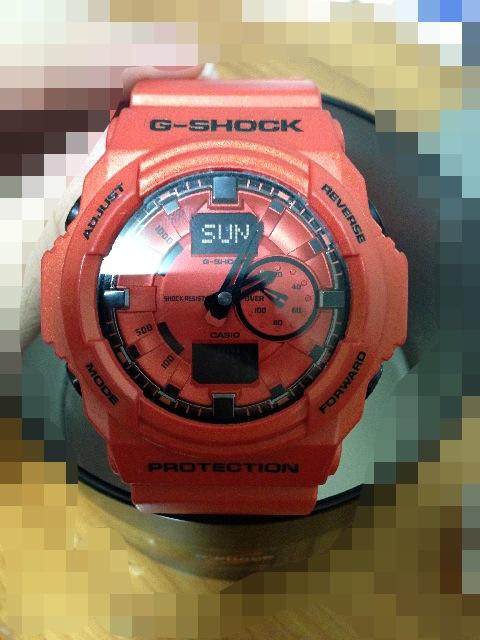 G-SHOCK手錶-橙 