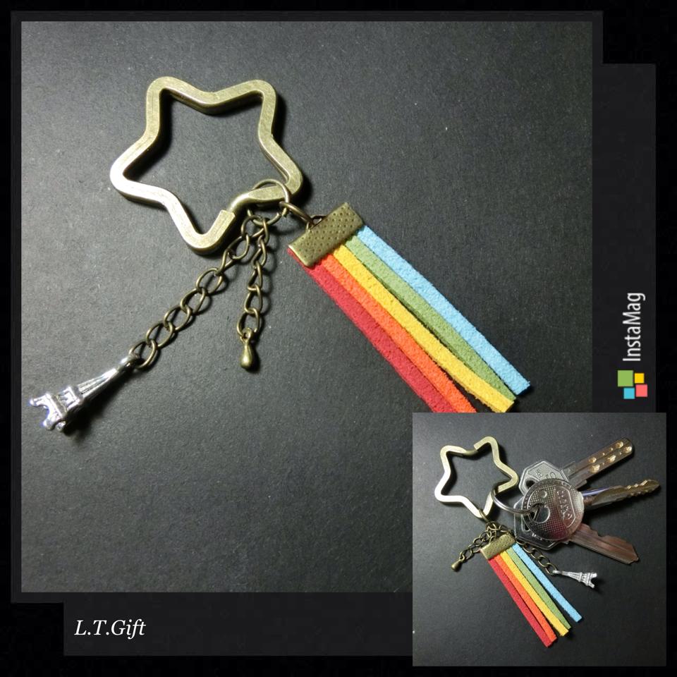 彩虹鎖匙扣 (非成品) 