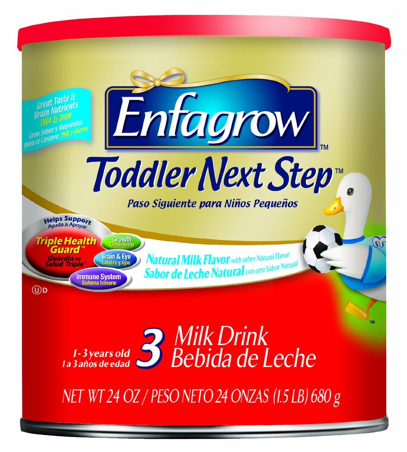 美國原裝 美贊臣 #3 Enfagrow Premium Toddler Formula, Natu 