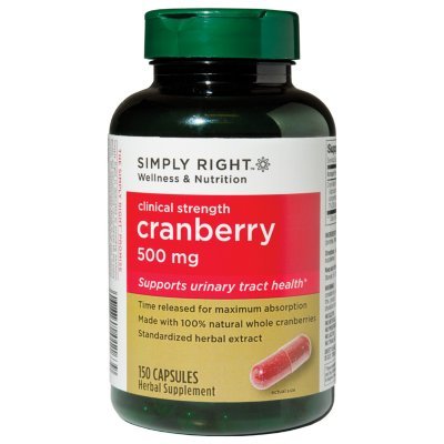 美國原裝SIMPLY RIGHT 小紅莓蔓越橘蔓越橘- 150 粒裝 