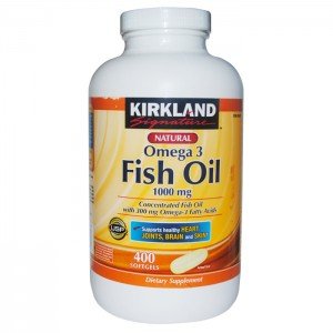 美國Kirkland Signature品牌 1000mg魚油 - 400粒裝 