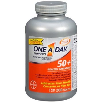 美國原裝ONE A DAY 50 歲以上女性專用複合維生素 