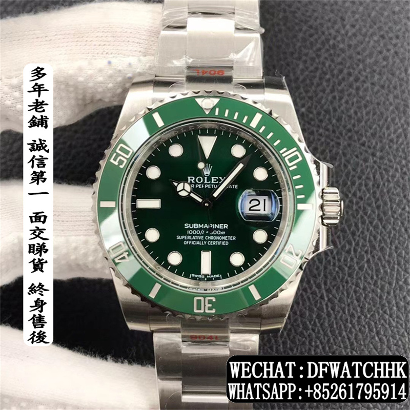 Rolex勞力士 submariner 116610LV 40mm 綠水鬼 EW 