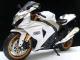 鈴木 GSX-R1000電單車模型 - 白色 