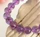 天然紫水晶圓珠手鍊 
