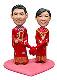 訂造Q版中式結婚公仔 